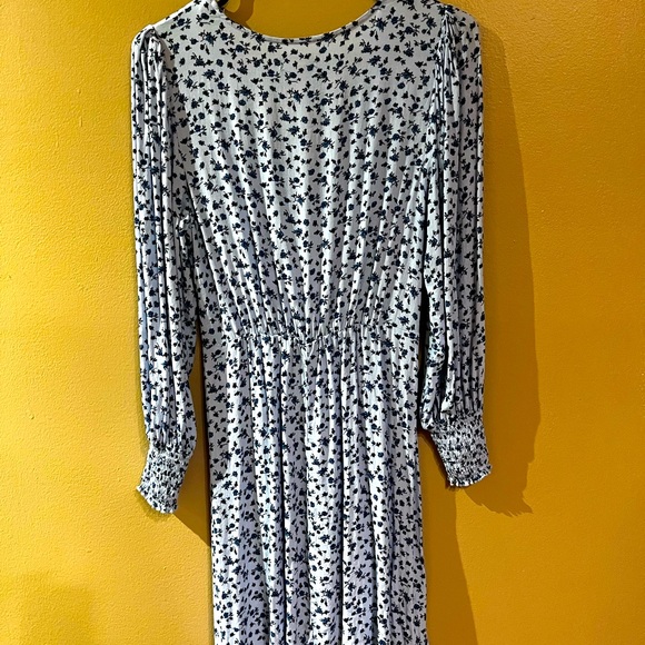 Wild Fable Blue Floral Spring Dress - Size Small - Picture 2 of 5